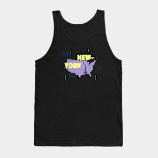 Colorful New York Tank Top